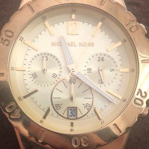 Michael Kors Gold Watch w/ All Packaging!